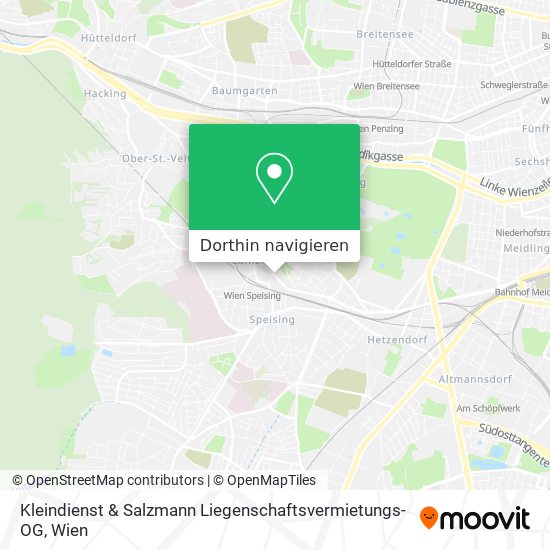 Kleindienst & Salzmann Liegenschaftsvermietungs-OG Karte