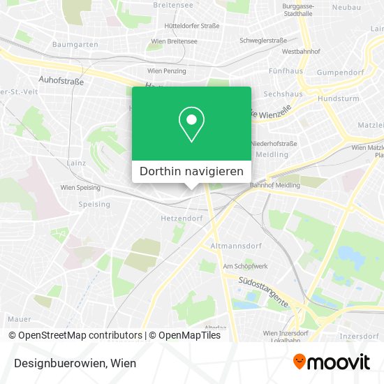 Designbuerowien Karte