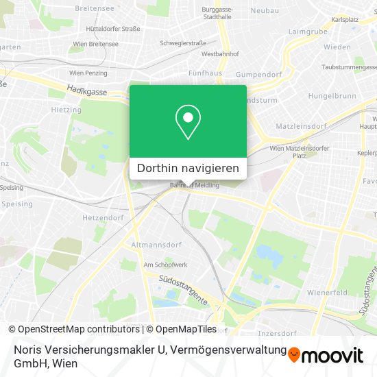 Noris Versicherungsmakler U, Vermögensverwaltung GmbH Karte