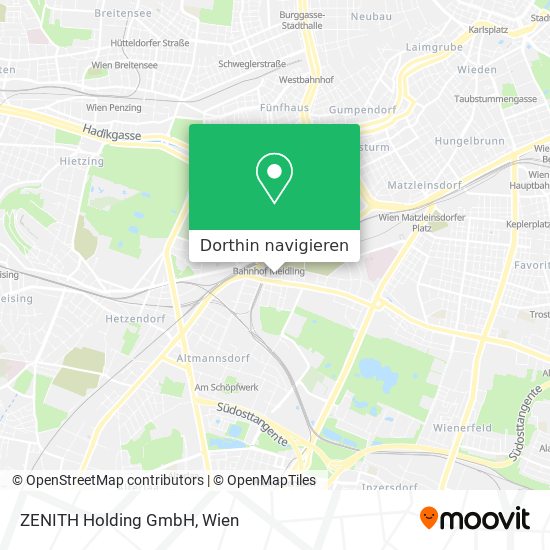 ZENITH Holding GmbH Karte