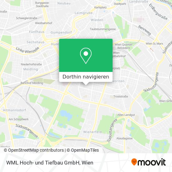 WML Hoch- und Tiefbau GmbH Karte