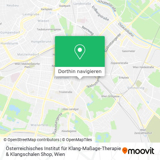 Österreichisches Institut für Klang-Maßage-Therapie & Klangschalen Shop Karte