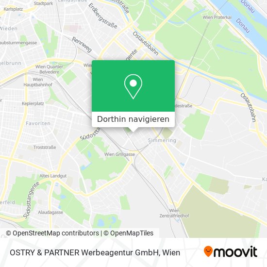 OSTRY & PARTNER Werbeagentur GmbH Karte