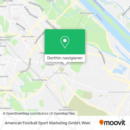 American Football Sport Marketing GmbH Karte