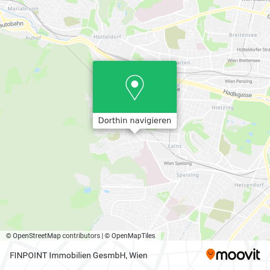 FINPOINT Immobilien GesmbH Karte