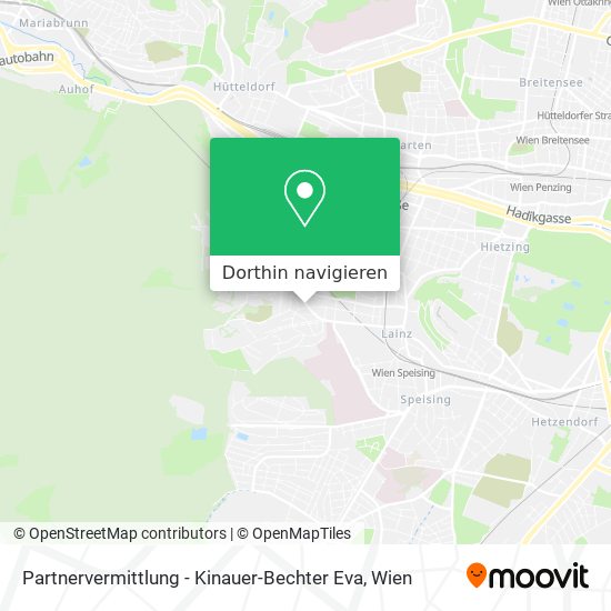Partnervermittlung - Kinauer-Bechter Eva Karte