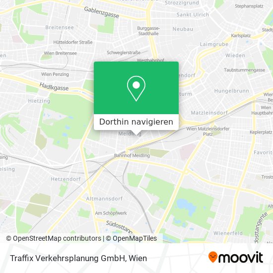 Traffix Verkehrsplanung GmbH Karte