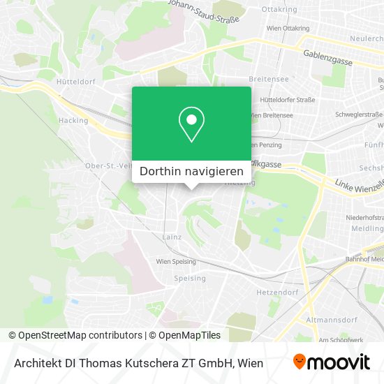 Architekt DI Thomas Kutschera ZT GmbH Karte