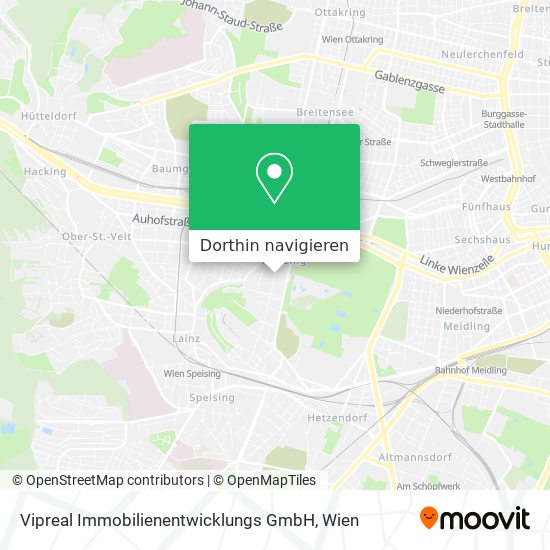 Vipreal Immobilienentwicklungs GmbH Karte