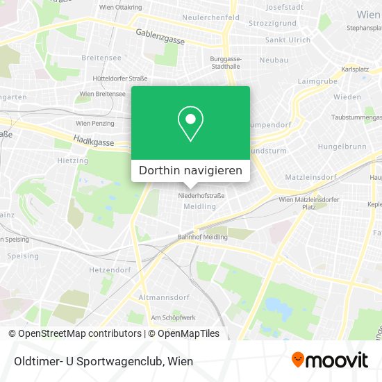 Oldtimer- U Sportwagenclub Karte