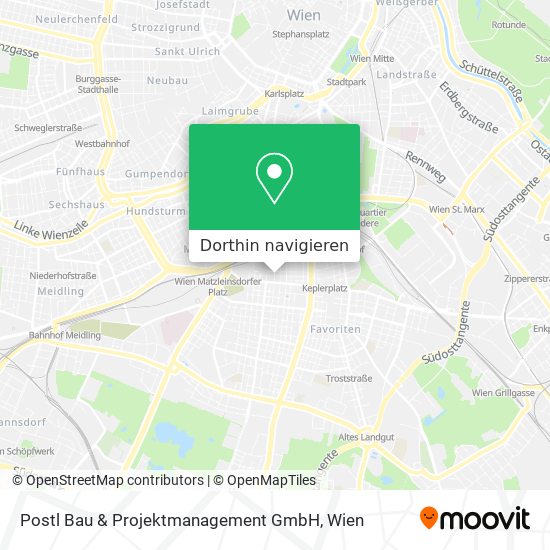Postl Bau & Projektmanagement GmbH Karte