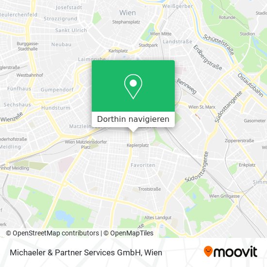 Michaeler & Partner Services GmbH Karte