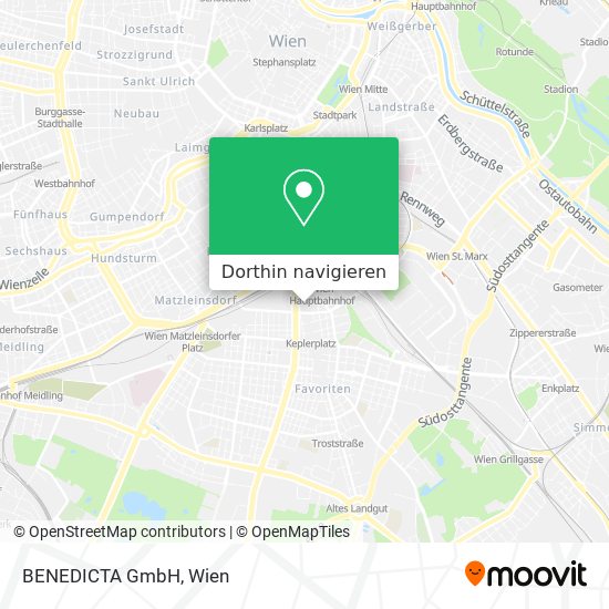BENEDICTA GmbH Karte