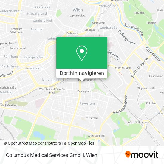 Columbus Medical Services GmbH Karte