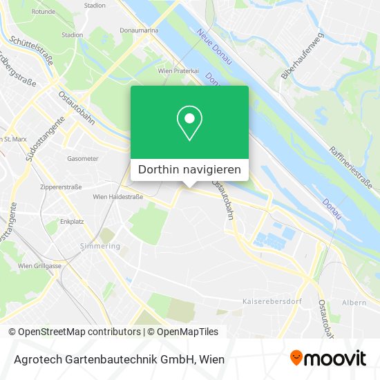 Agrotech Gartenbautechnik GmbH Karte