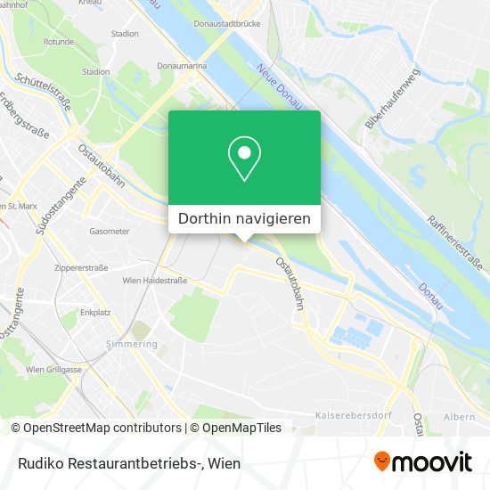 Rudiko Restaurantbetriebs- Karte