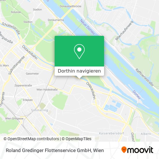 Roland Gredinger Flottenservice GmbH Karte