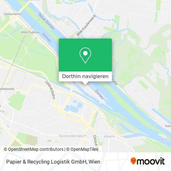 Papier & Recycling Logistik GmbH Karte