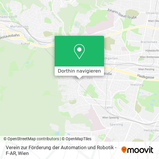 Verein zur Förderung der Automation und Robotik - F-AR Karte