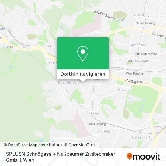 SPLUSN Schnögass + Nußbaumer Ziviltechniker GmbH Karte