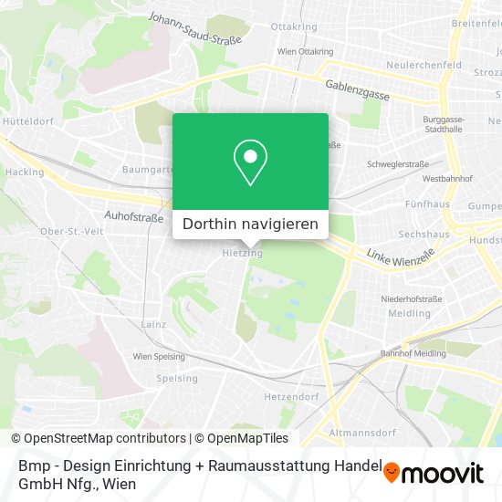 Bmp - Design Einrichtung + Raumausstattung Handel GmbH Nfg. Karte