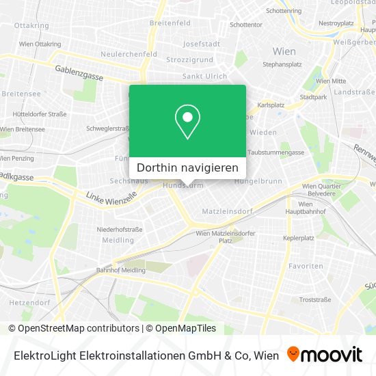 ElektroLight Elektroinstallationen GmbH & Co Karte