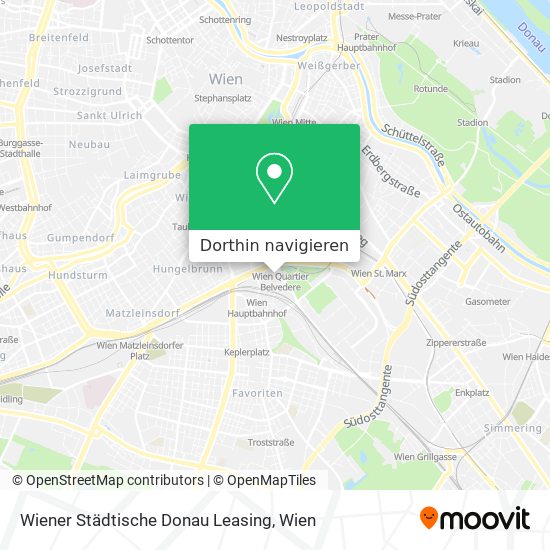 Wiener Städtische Donau Leasing Karte