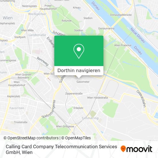 Calling Card Company Telecommunication Services GmbH Karte