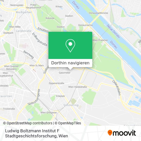 Ludwig Boltzmann Institut F Stadtgeschichtsforschung Karte