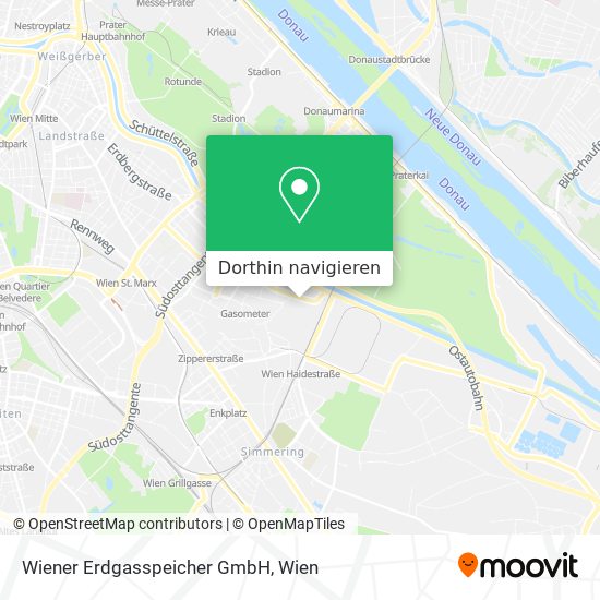 Wiener Erdgasspeicher GmbH Karte