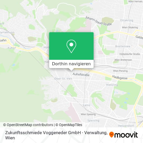 Zukunftsschmiede Voggeneder GmbH - Verwaltung Karte