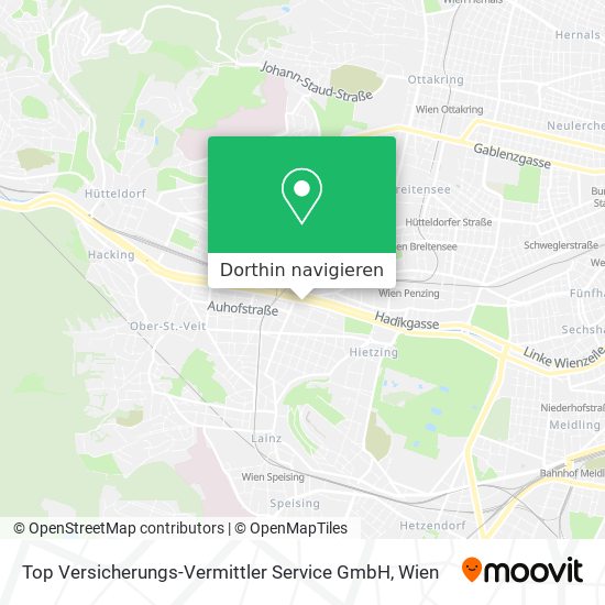 Top Versicherungs-Vermittler Service GmbH Karte