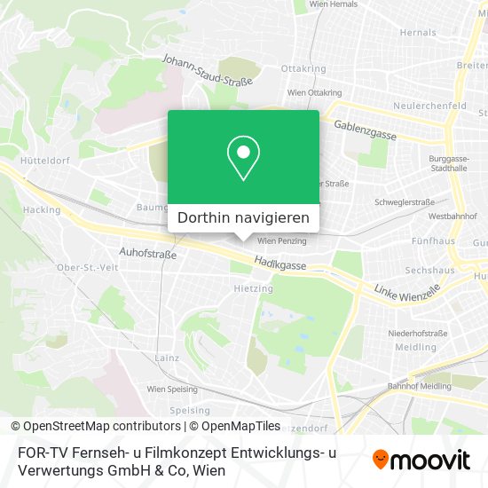 FOR-TV Fernseh- u Filmkonzept Entwicklungs- u Verwertungs GmbH & Co Karte