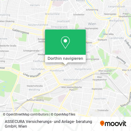 ASSECURA Versicherungs- und Anlage- beratung GmbH Karte