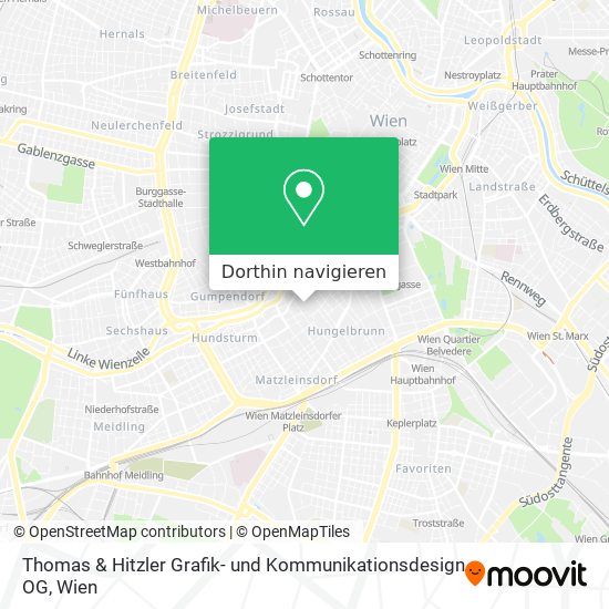 Thomas & Hitzler Grafik- und Kommunikationsdesign OG Karte