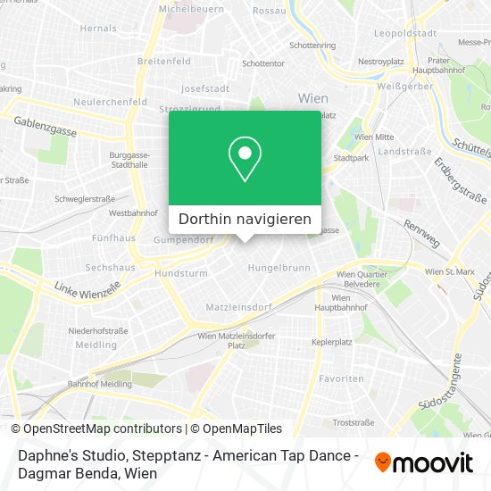 Daphne's Studio, Stepptanz - American Tap Dance - Dagmar Benda Karte