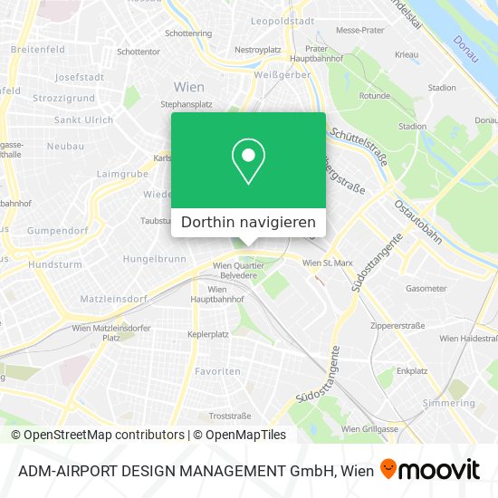 ADM-AIRPORT DESIGN MANAGEMENT GmbH Karte