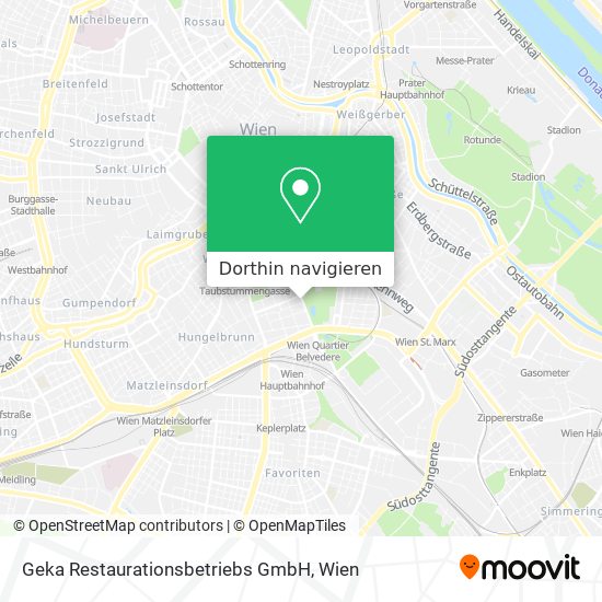 Geka Restaurationsbetriebs GmbH Karte