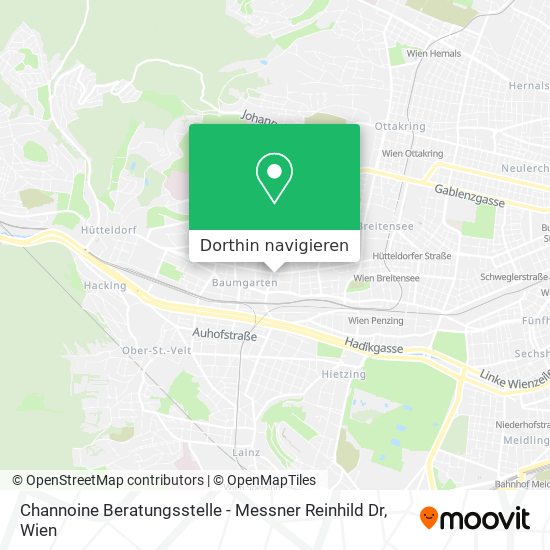 Channoine Beratungsstelle - Messner Reinhild Dr Karte