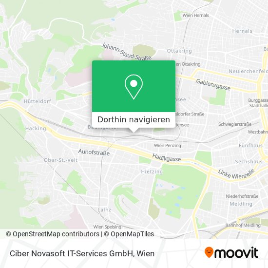 Ciber Novasoft IT-Services GmbH Karte