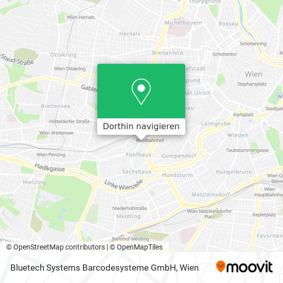 Bluetech Systems Barcodesysteme GmbH Karte