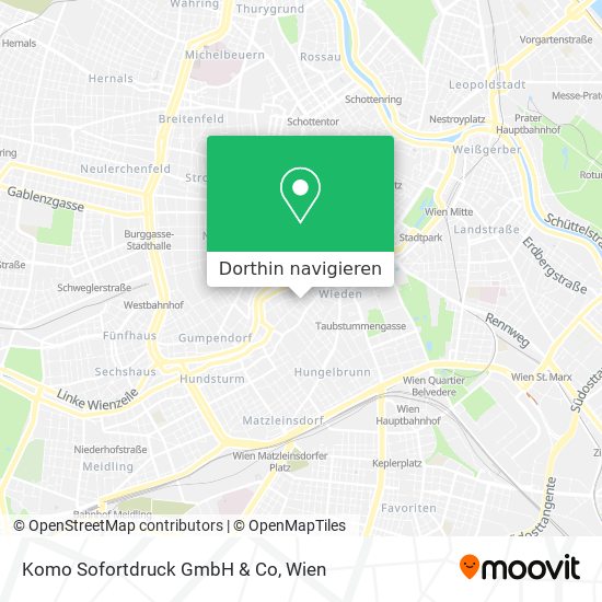 Komo Sofortdruck GmbH & Co Karte