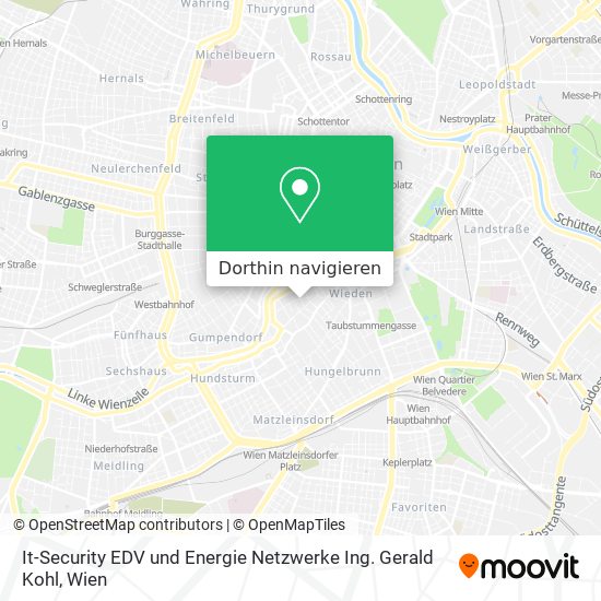 It-Security EDV und Energie Netzwerke Ing. Gerald Kohl Karte
