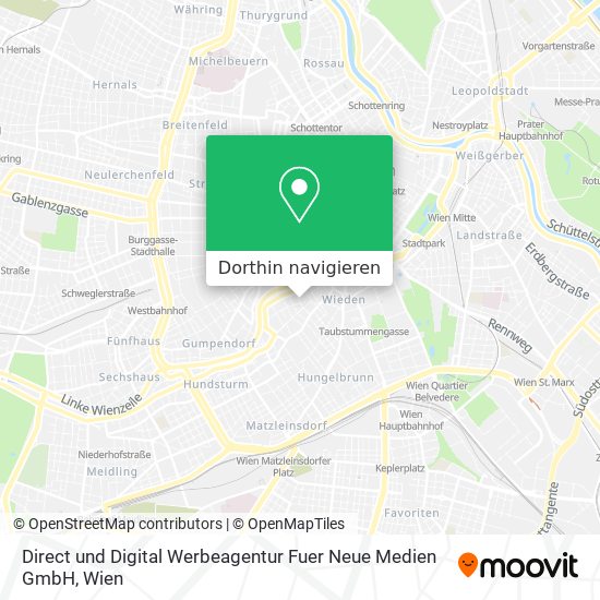 Direct und Digital Werbeagentur Fuer Neue Medien GmbH Karte