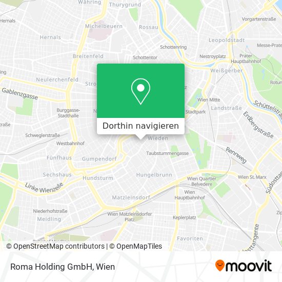 Roma Holding GmbH Karte