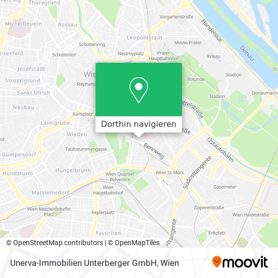 Unerva-Immobilien Unterberger GmbH Karte