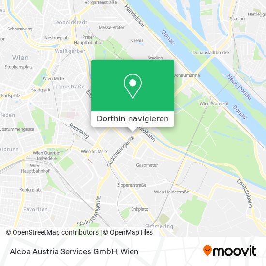 Alcoa Austria Services GmbH Karte