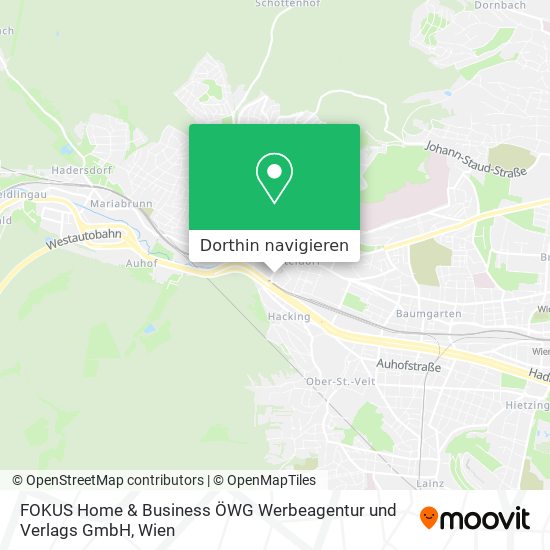 FOKUS Home & Business ÖWG Werbeagentur und Verlags GmbH Karte