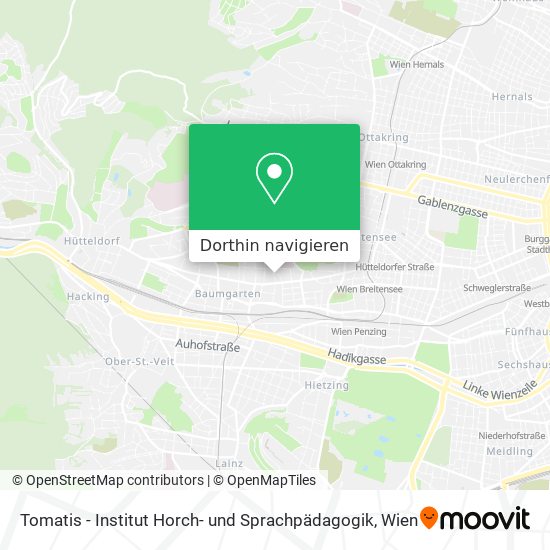 Tomatis - Institut Horch- und Sprachpädagogik Karte