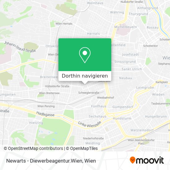 Newarts - Diewerbeagentur.Wien Karte